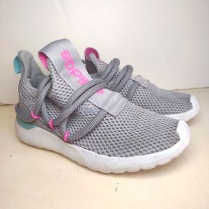 Adidas Lite Racer Adapt 3.0 K, Youth Size 12K Pink and Blue Sneakers